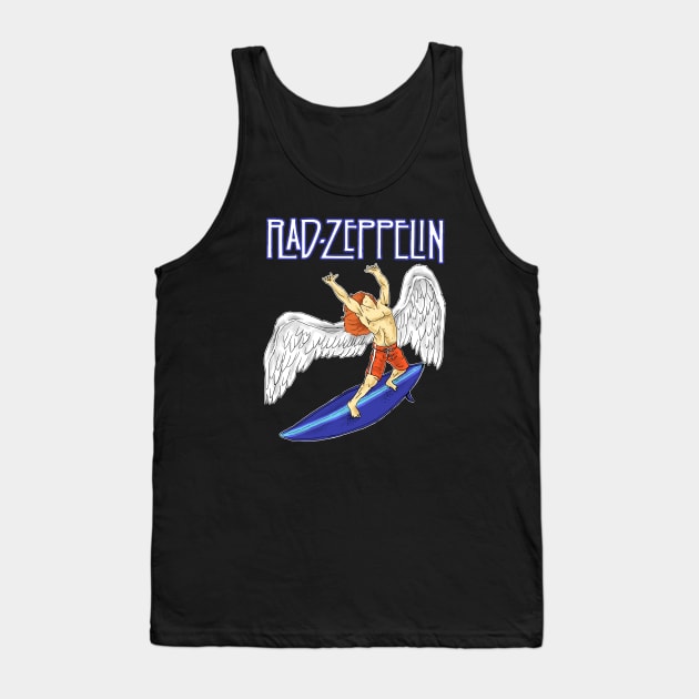 RAD ZEPPELIN Tank Top by AMOS_STUDIO